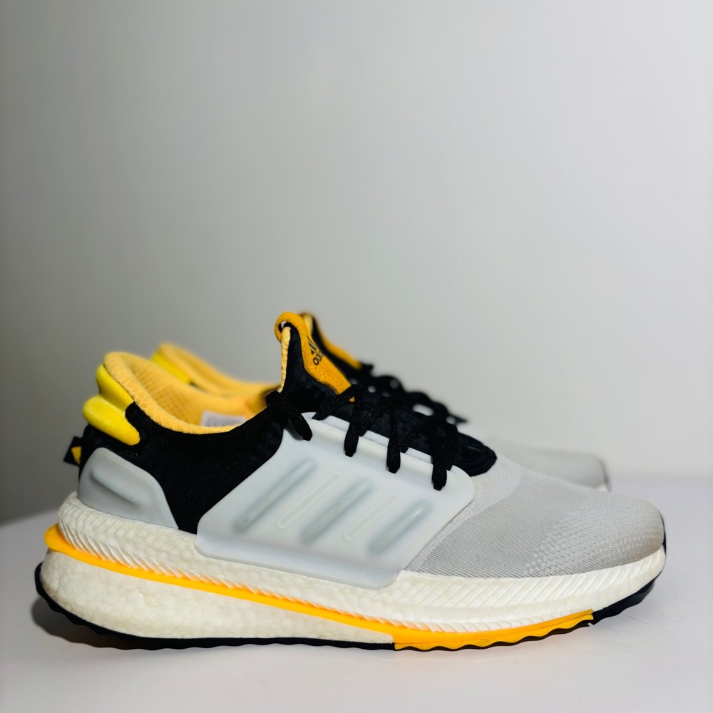 Adidas X_PLR BOOST 'Grey Black Spark' Yellow A1G8499 Men's Size 12
